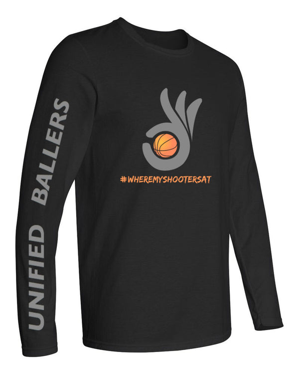 Where My Shooters At Long Sleeve Shirt